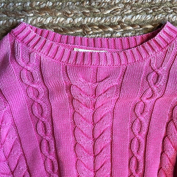 COPY - Altard State crop pink sweater size large NWOT - Picture 2 of 5